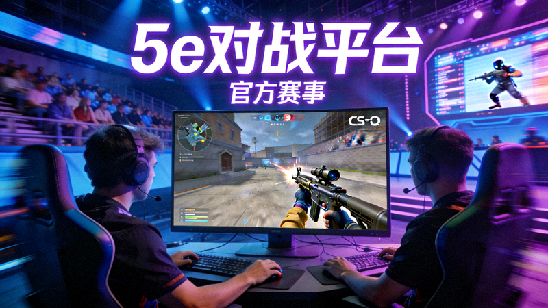 5e对战平台官方赛事精彩对战画面
